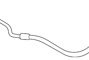 Hose Flexible - Mazda (DGJ4-43-810A)