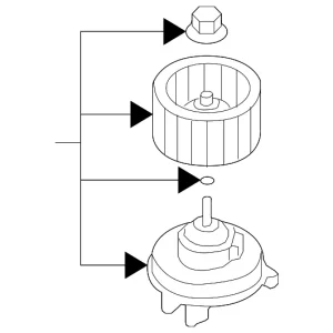 Blower Assembly - Mazda (NE51-61-B10)