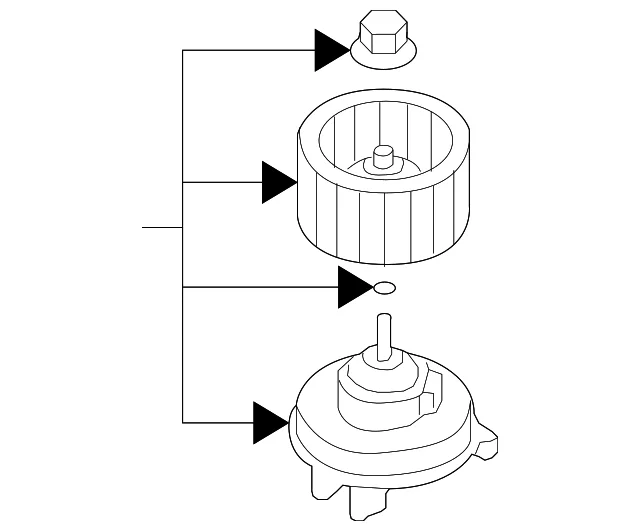 Blower Assembly - Mazda (NE51-61-B10)
