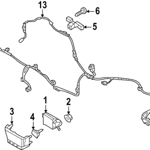 Wire Harness - Mazda (VA45-67-A10A)
