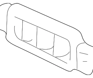 Switch Bezel - Mazda (LC62-55-311)
