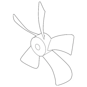 Fan Blade - Mazda (L517-15-140)