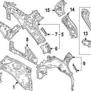 Support Bracket - Mazda (KMV6-71-1B0)