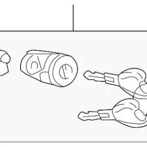 Lock Cylinder - Mazda (EHY4-76-220)