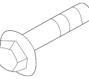 Adjust Bolt - Mazda (CA35-28-66ZA)