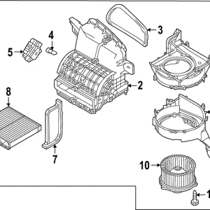 Blower Assembly - Mazda (VA56-61-140)
