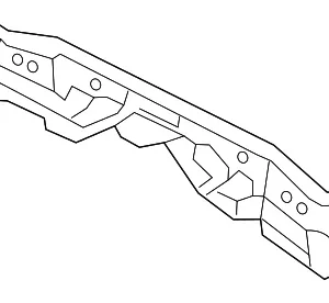 Front Cross-Member - Mazda (D10E-53-900)