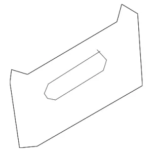 Plate - Mazda (BDGF-64-433)