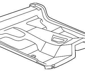 Floor Pan - Mazda (1FAA-53-600)