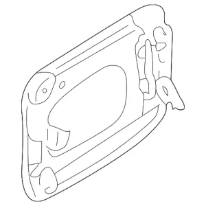 Fuel Door - Mazda (B25R-42-410A)