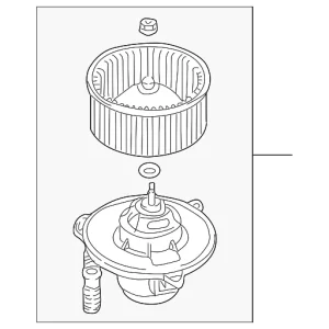 Blower Motor - Mazda (TA01-61-B10B)