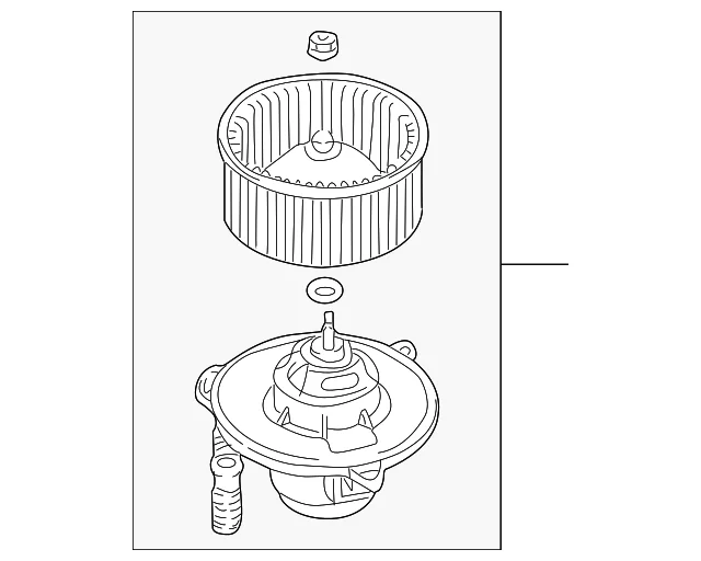 Blower Motor - Mazda (TA01-61-B10B)