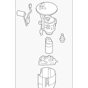 Fuel Pump Assembly - Mazda (PX35-13-35XA)