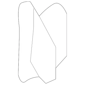 Access Panel Hole Cover - Mazda (KD45-68-893)