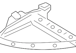Deflector Shield - Mazda (TK48-56-114A)