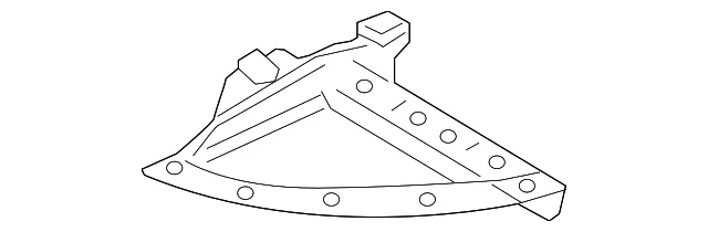 Deflector Shield - Mazda (TK48-56-114A)