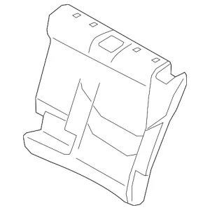 Seat Back Cover - Mazda (TK79-88-281-02)