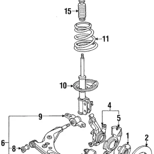 Caliper Assembly - Mazda (B4Y2-33-99ZR-T0)