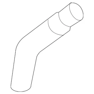 Vent Hose - Mazda (N243-64-746)