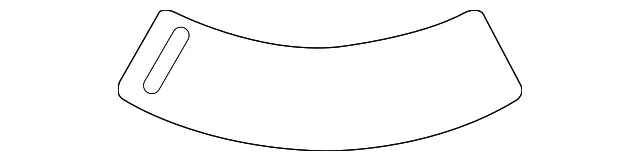 Spare Tire Label - Mazda (GP9A-69-074C)