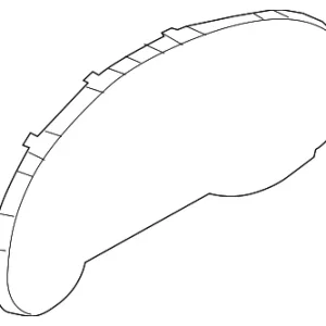 Cluster Lens - Mazda (KD45-55-447)