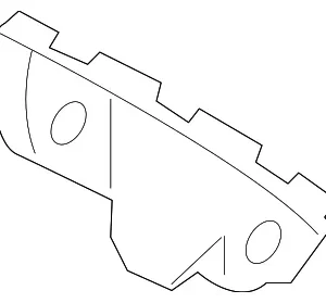 Retaining Bracket - Mazda (EH14-50-0T1A)