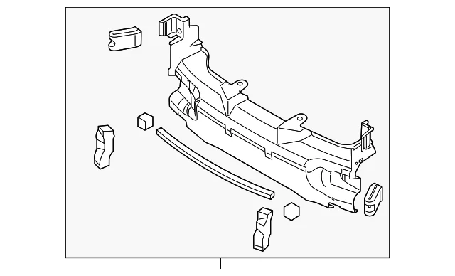 Air Guide - Mazda (BHN2-50-1C0B)