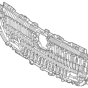 Grille - Mazda (KPE6-50-711)