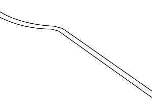 Cowl Grille Seal - Mazda (EG21-50-795)