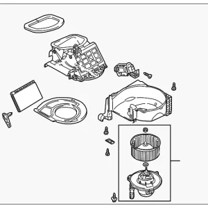 Blower Assembly - Mazda (TA01-61-140E)