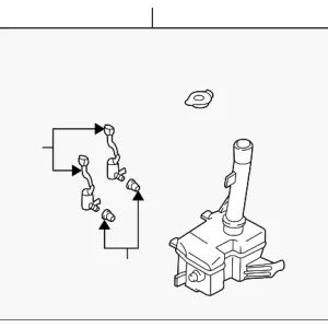 Washer Reservoir - Mazda (LE43-67-480)
