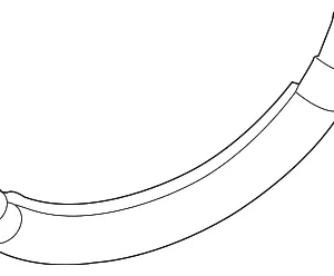 Air Hose - Mazda (GHR1-61-756)
