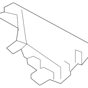 Handle, Inside - Mazda (KD53-58-330E)