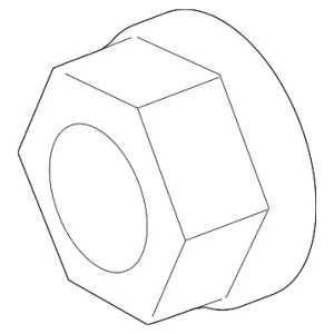 Master Cylinder Nut - Mazda (D350-43-954)