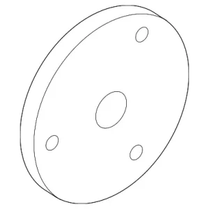 A/C Compressor Clutch Hub - Mazda (EG22-61-L11)
