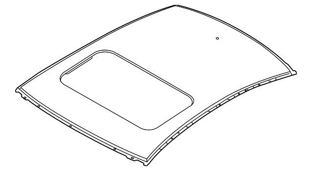 Roof Assembly - Mazda (GHY1-70-600)