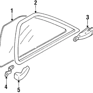 Latch - Mazda (B111-72-310A)