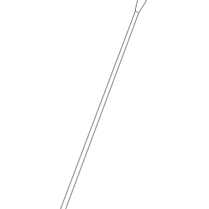 Engine Oil Dipstick - Mazda (CWA1-10-450)
