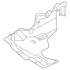 Splash Shield - Mazda (B25D-56-321J)