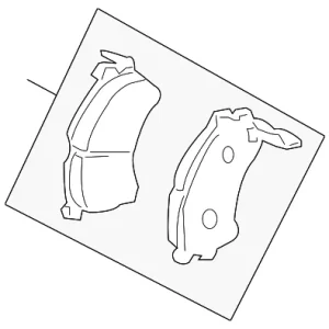 Brake Pads Front - Mazda (ZZC3-33-23Z)