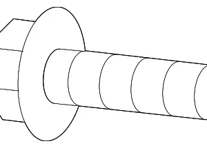 Paddle Switch Screw - Mazda (GJS2-32-750)