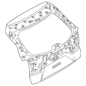Lift Gate - Mazda (DGY1-62-02XA)