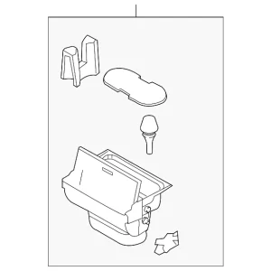Cup Holder - Mazda (TE69-64-39XC)