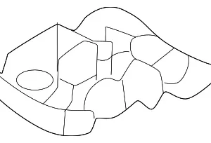 Center Bracket - Mazda (VA40-50-153)