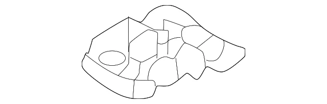Center Bracket - Mazda (VA40-50-153)