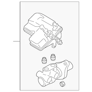 Brake Master Cylinder - Mazda (CCY9-43-40ZA)
