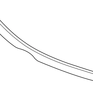 Molding - Mazda (TD11-50-711A)
