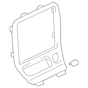 Center Bezel - Mazda (NC10-55-210B)