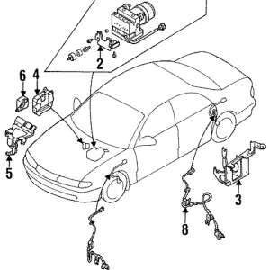 Relay - Mazda (GA2B-67-740A)