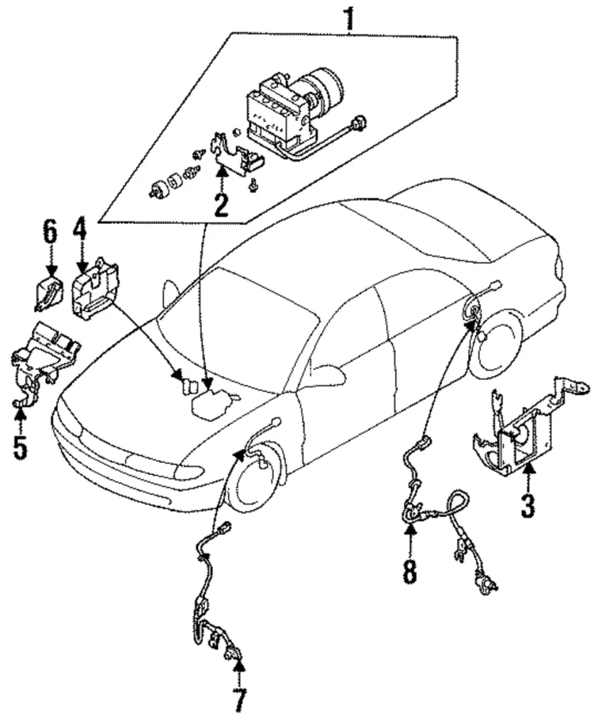 Relay - Mazda (GA2B-67-740A)